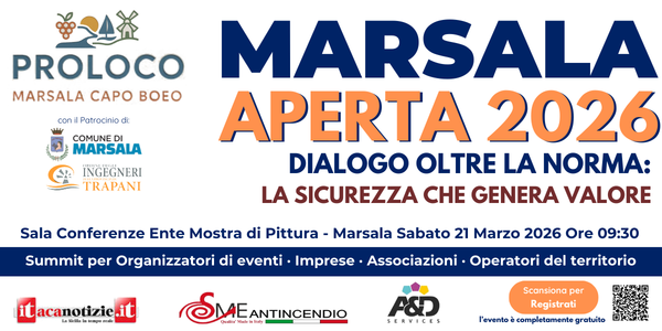Banner ufficiale Summit Marsala Aperta 2026